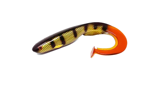 Gator Catfish 35cm BlackPerchCurlytail Med Stor Profil For Stor Fisk 3 Gator Catfish 35cm BlackPerchCurlytail Med Stor Profil For Stor Fisk