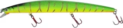 Fladen Warbird Minnow 18cm - 26gYellow/Orange/Black/Green/Gold Stripes