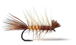 Umpqua Flies Super Dyret Brown/Yellow #13Kjøp 12 Fluer Få Gratis Flueboks