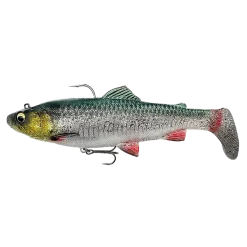 Savage Gear 4D Rattle Shad Trout 80gGreen Silver 17cm