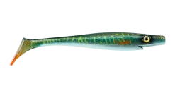 Strike Pro Pig Shad Jr 20cm 50gGreen Motoroil Pike UV 2pk