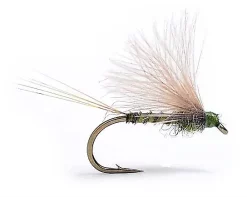 Umpqua Flies Cdc Biot Dun Emerger Dark Olive #18Kjøp 12 Fluer Få Gratis Flueboks