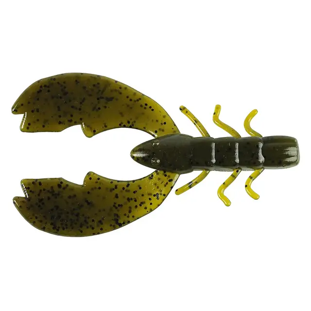 Berkley PowerBait Chigger Craw 10pkGreen Pumpkin 8cm 3 Berkley PowerBait Chigger Craw 10pkGreen Pumpkin 8cm