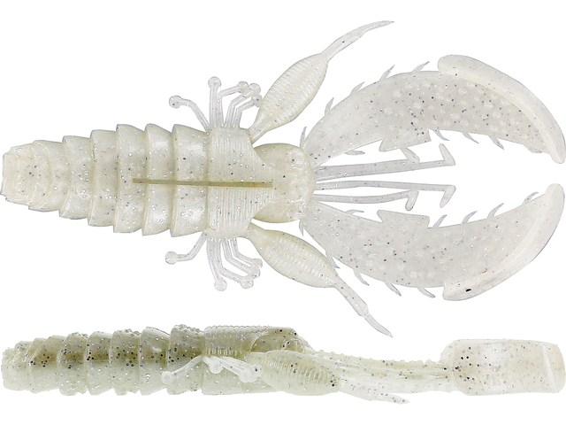 Westin CreCraw Creaturebait 6,5cm 5gGlow White, 6-pack 3 Westin CreCraw Creaturebait 6,5cm 5gGlow White, 6-pack
