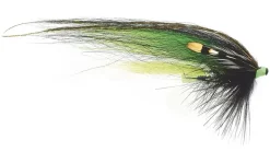 Frodin Flies Classic Series Black Green Helmet 6cmMikael Frödin Fly Design