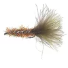 Unique Flies Børsteormen Olive/Brown # 4Kjøp 12 Fluer Få Gratis Flueboks