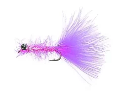 Unique Flies Krystal Wooly Bugger #8 Fluo PinkKjøp 12 Fluer Få Gratis Flueboks