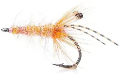 Unique Flies Sveveren Salmon Pink # 6Kjøp 12 Fluer Få Gratis Flueboks