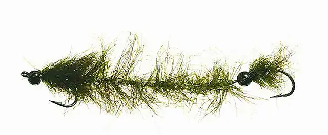 Unique Flies Børsteorm Olive # 6Kjøp 12 Fluer Få Gratis Flueboks 3 Unique Flies Børsteorm Olive # 6Kjøp 12 Fluer Få Gratis Flueboks