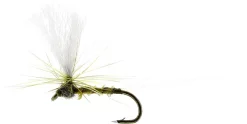Unique Flies Baetis Dun Biot Olive #16TMC100