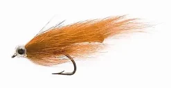 Unique Flies Mini Zonker Farry Brown #8Kjøp 12 Fluer Få Gratis Flueboks