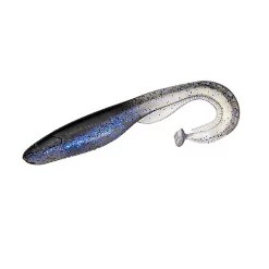 Gator Catfish 11cm MidnightCurlytail Perfekt Til Abbor Og Gjørs