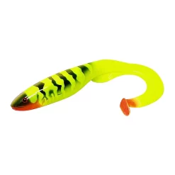 Gator Catfish 35cm HotBurbot UVCurlytail Med Stor Profil For Stor Fisk