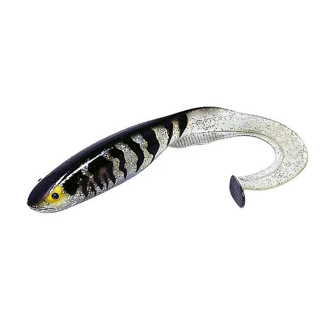 Gator Catfish 35cm TwilightCurlytail Med Stor Profil For Stor Fisk 3 Gator Catfish 35cm TwilightCurlytail Med Stor Profil For Stor Fisk