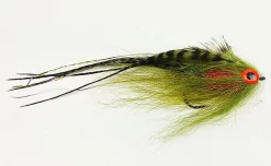 Flydressing Bauer Pike Deceiver #4/0 Dirty PerchKvalitetsflugor Från Välkänd Märke