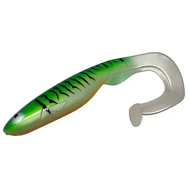Gator Catfish 35cm InfernoCurlytail Med Stor Profil For Stor Fisk 3 Gator Catfish 35cm InfernoCurlytail Med Stor Profil For Stor Fisk