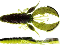 Westin CreCraw Creaturebait 8,5cm 7gBlack/Chartreuse, 5-pack