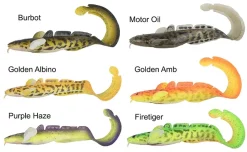 Savage Gear 3D Burbot 250 Fire TigerFireTiger, 75g, 25cm -Jiggar & softbaits säljbutik savage gear 3d burbot gummifisch quappe 25cm 3 19.640 2