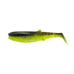 Savage Gear Cannibal Shad 8cm 5gChartreuse Pumpkin 5-pack