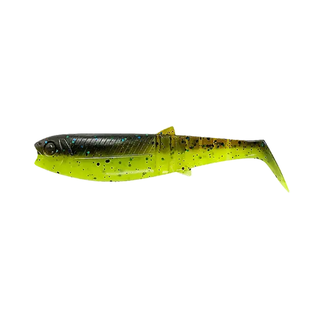 Savage Gear Cannibal Shad 8cm 5gChartreuse Pumpkin 5-pack 3 Savage Gear Cannibal Shad 8cm 5gChartreuse Pumpkin 5-pack