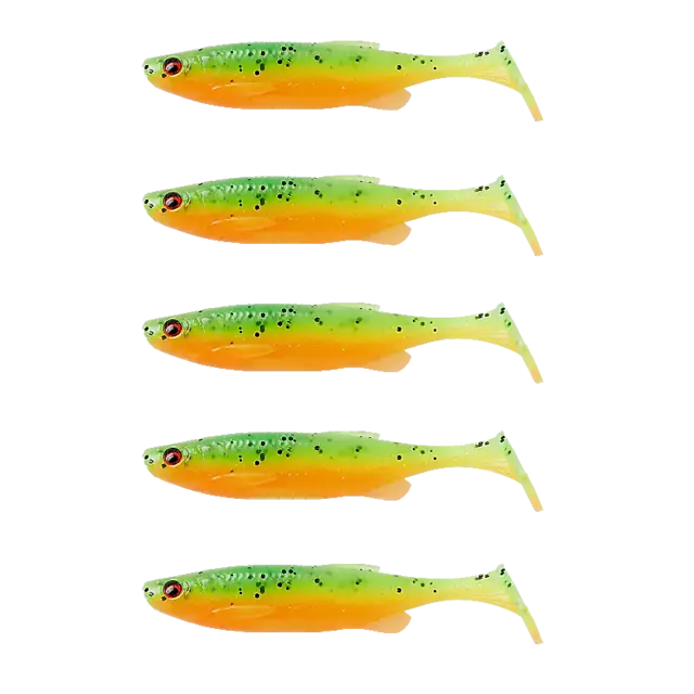 Savage Gear Fat Minnow T-Tail 10,5cm 11gFirecracker 5-pack 3 Savage Gear Fat Minnow T-Tail 10,5cm 11gFirecracker 5-pack