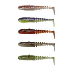 Savage Gear Gobster Shad 11,5cm 16g MixClear Water Mix 5-pack