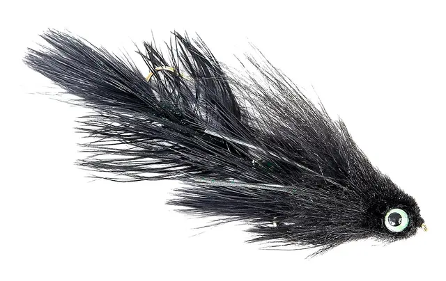 Umpqua Flies Umpqua Double Gonga #4 BlackStor ørretstreamer 3 Umpqua Flies Umpqua Double Gonga #4 BlackStor ørretstreamer